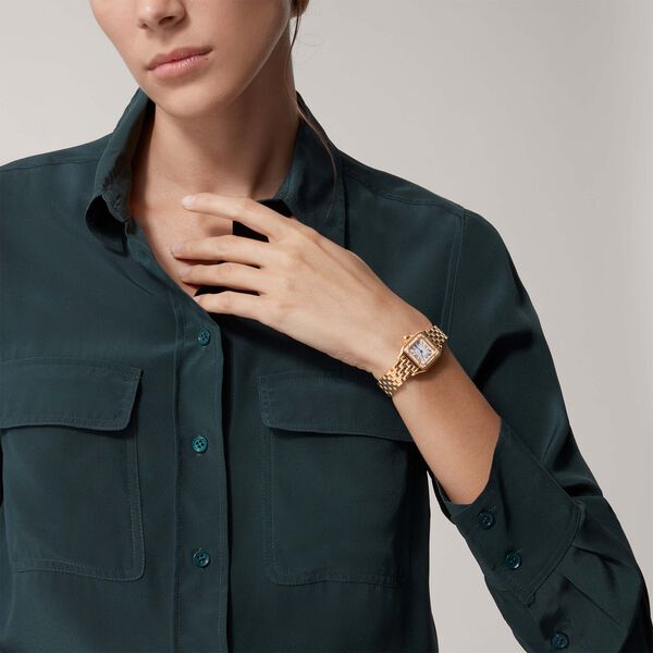 Panth&egrave;re de Cartier 22 x 30 mm quartz en or rose et diamants, petit mod&egrave;le